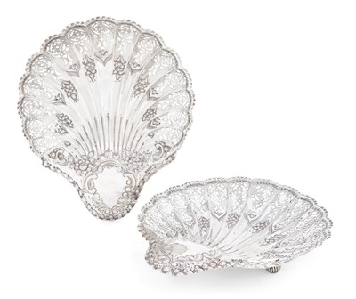Lot 2260 - A Pair of Victorian Silver Dishes