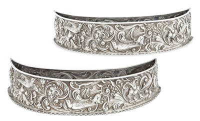 Lot 2262 - A Pair of Victorian Silver Dishes