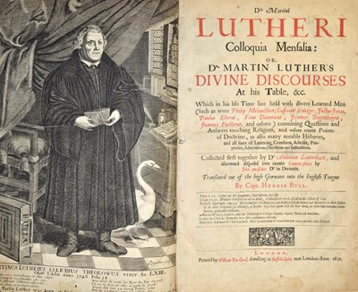 Lot 124 - Luther (Martin) Dris Martini Lutheri,...