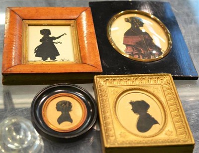 Lot 272 - Four silhouettes