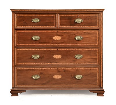 Lot 858 - A Late Victorian Satinwood, Crossbanded and...