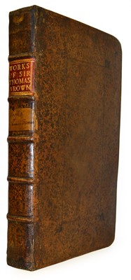 Lot 21 - Brown (Sir Thomas) The Works of the Learned Sr...