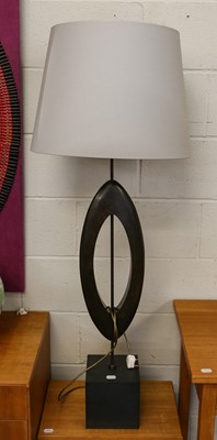 Lot 1134 - Two modernist table lamps, 128cm including...