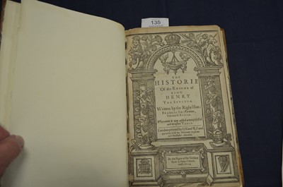 Lot 135 - Monarchy [Bacon (Francis)], The Historie of...