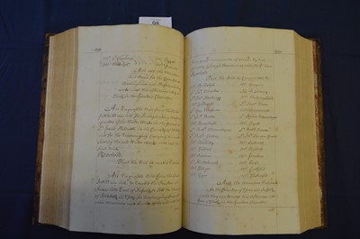 Lot 98 - House of Commons - Manuscript Journal of the...