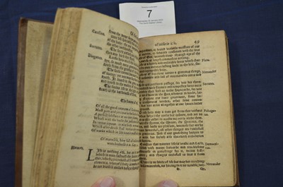 Lot 7 - Baldwin (William) A Treatise of Morall...