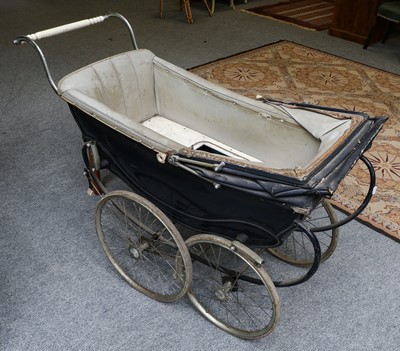 Lot 1157 - Two Silver Cross prams