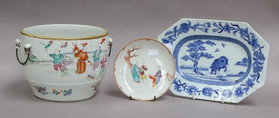 Lot 223 - An early 19th century Chinese famille rose...