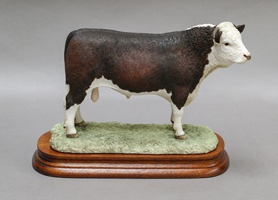 Lot 1091 - Border Fine Arts 'Hereford Bull' (Style Two)