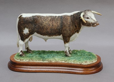 Lot 1101 - Border Fine Arts 'Longhorn Bull'