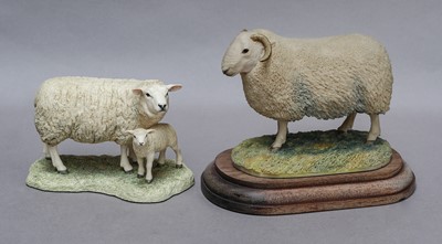 Lot 1086 - Border Fine Arts 'Cheviot Ram'