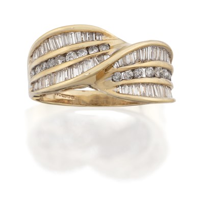 Lot 2119 - A 14 Carat Gold Diamond Ring