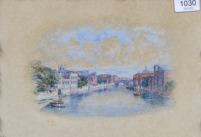 Lot 1030 - George Fall (1848-1925) ''York'' Signed and...