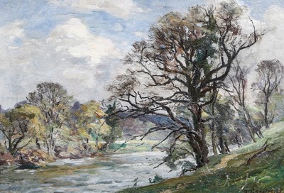 Lot 1030 - William Greaves (British 1852-1938) The River...