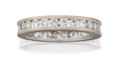Lot 2182 - A Diamond Eternity Ring