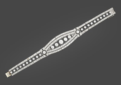 Lot 2348 - A Diamond Bracelet