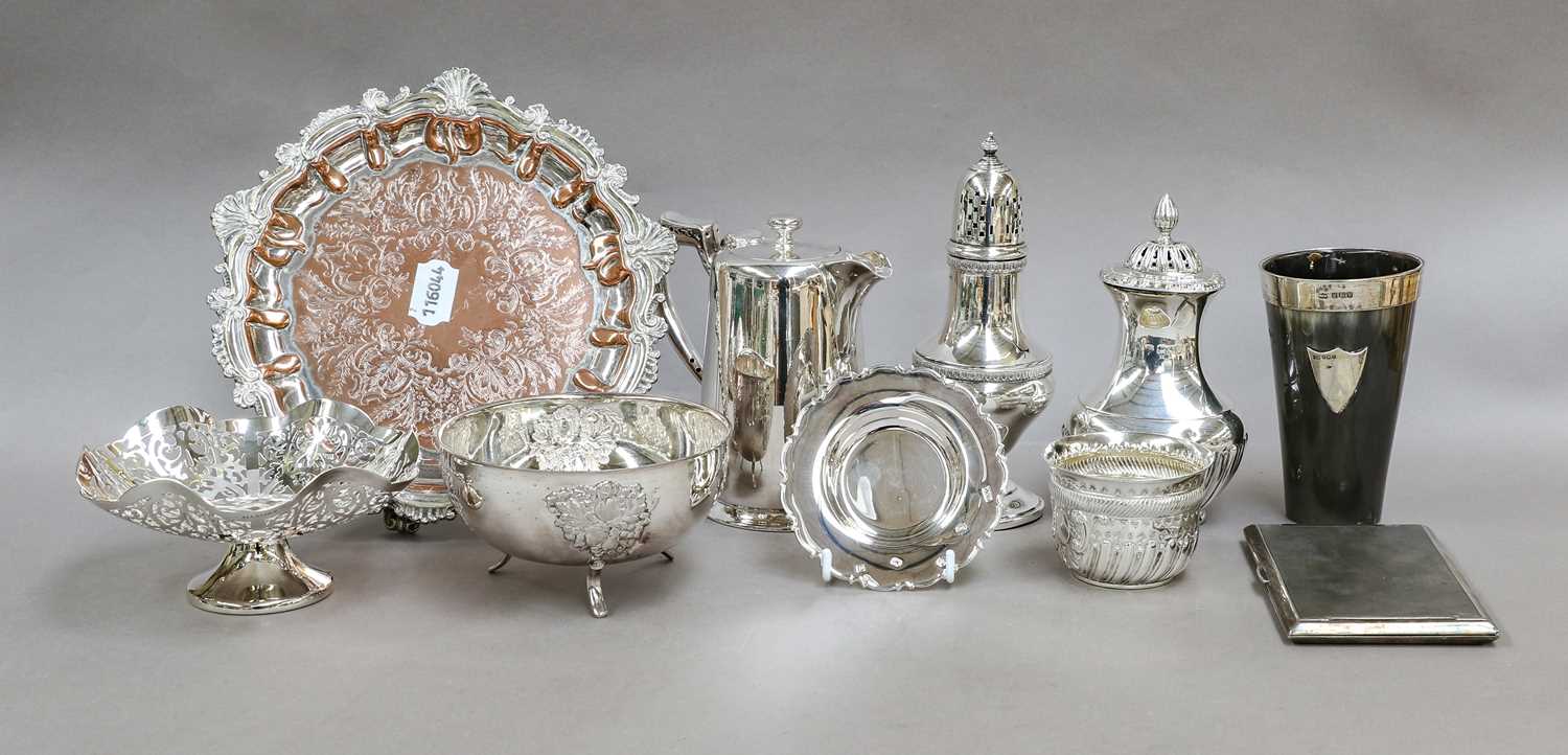 Lot 36 - A Collection of Assorted Silver and Silver...