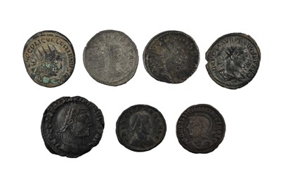 Lot 103 - 10 x Imperial Roman AE and Billon, comprising:...