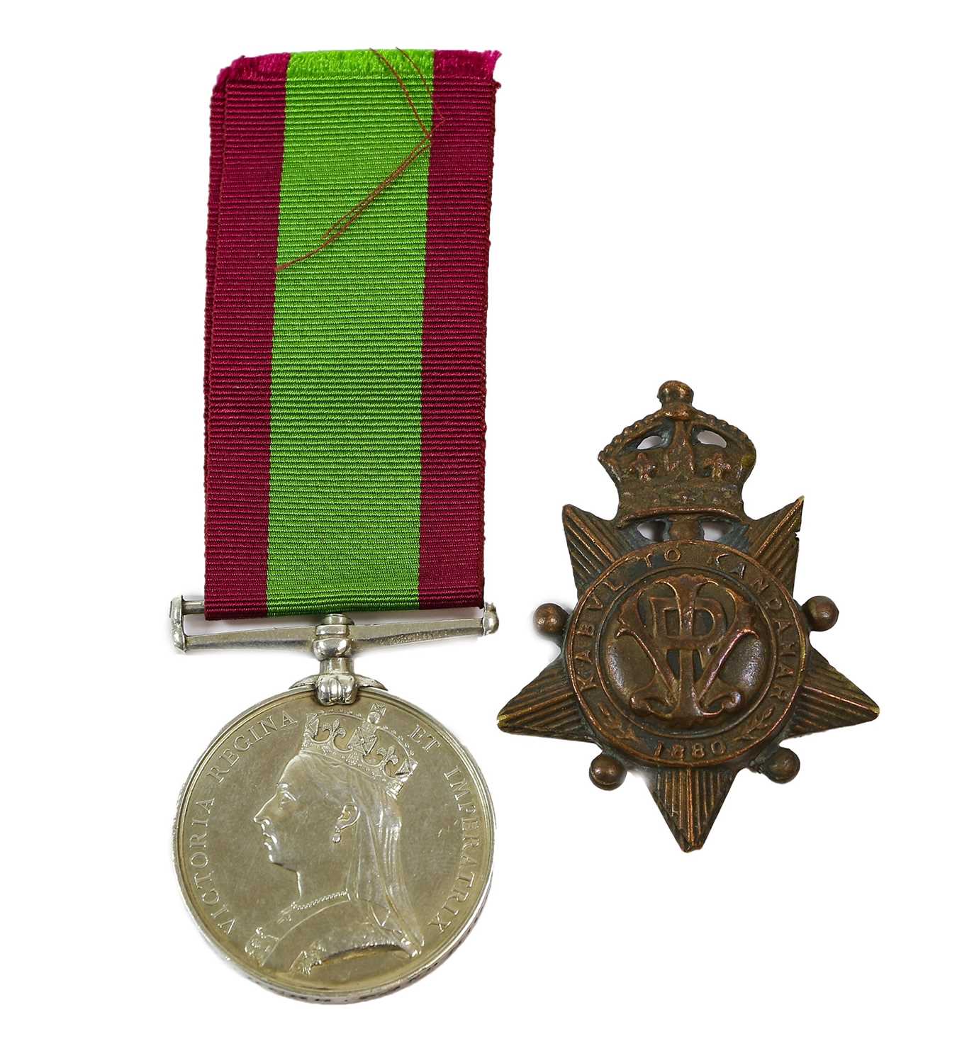 Lot 2016 - An Afghanistan Medal 1881, awarded to 58B/3...