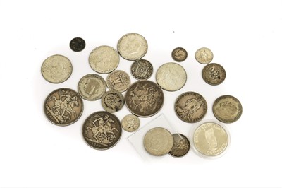 Lot 254 - Mixed British and Foreign Silver, highlights...