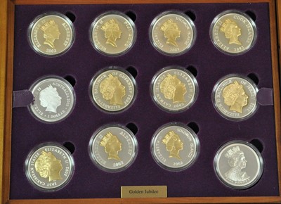 Lot 129 - Elizabeth II, 'Golden Jubilee Collection' 2002,...