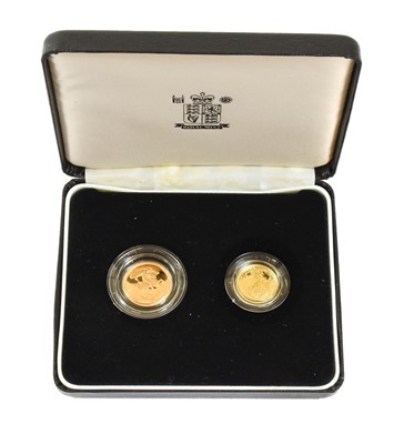 Lot 382 - Elizabeth II, Gold Proof 2-Coin Set 1996,...