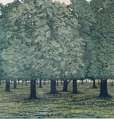 Lot 1061 - Phil Greenwood (Contemporary) "Summer Park"...