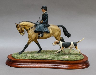 Lot 1054 - Border Fine Arts 'Elegance in the Field' (Rider and Horse)