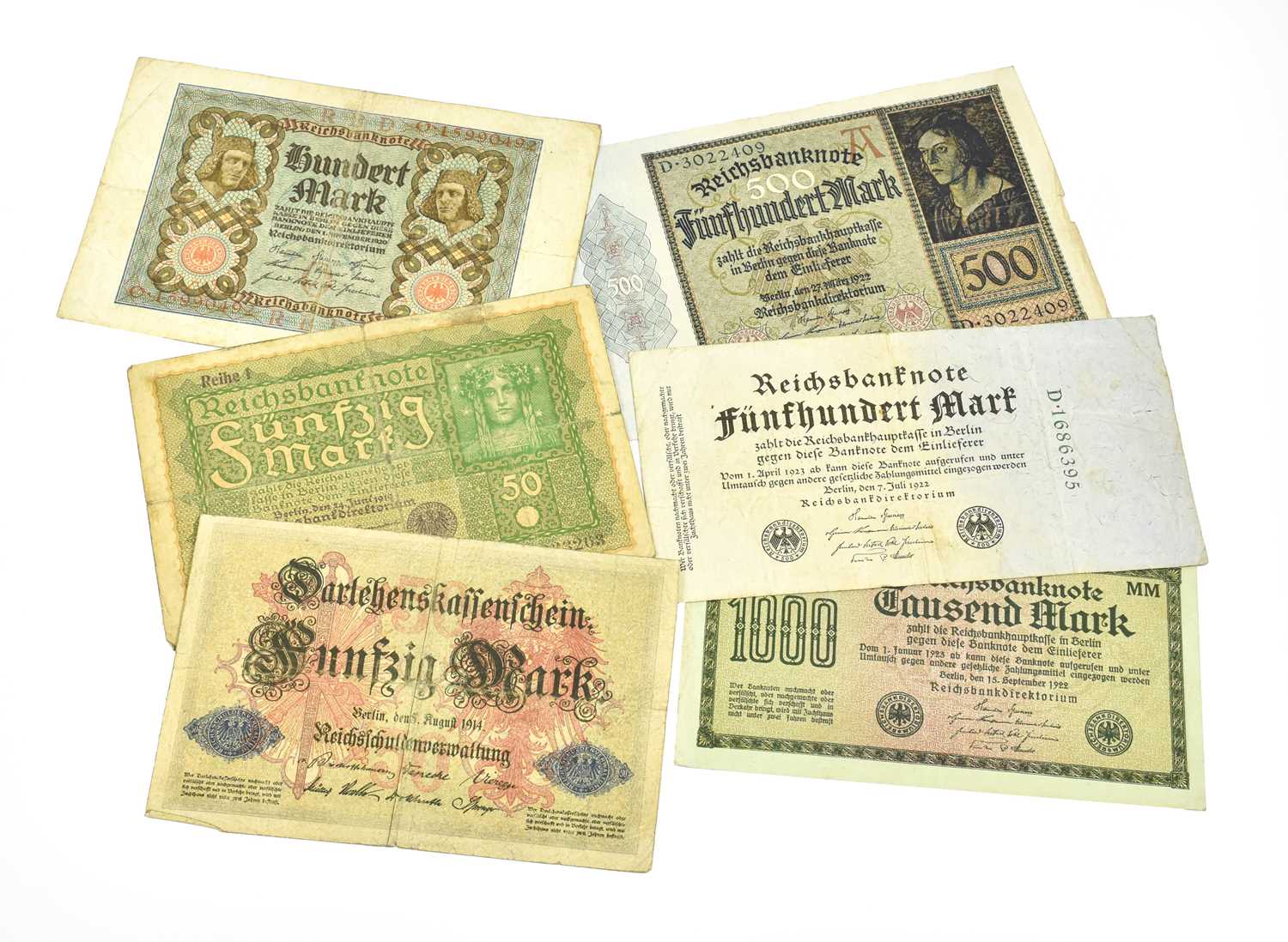 Lot 495 - 31 x Germany, Second Reich and Weimar Republic...