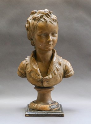 Lot 6 - A 20th century marble bust of Ludovici Ariosto,...