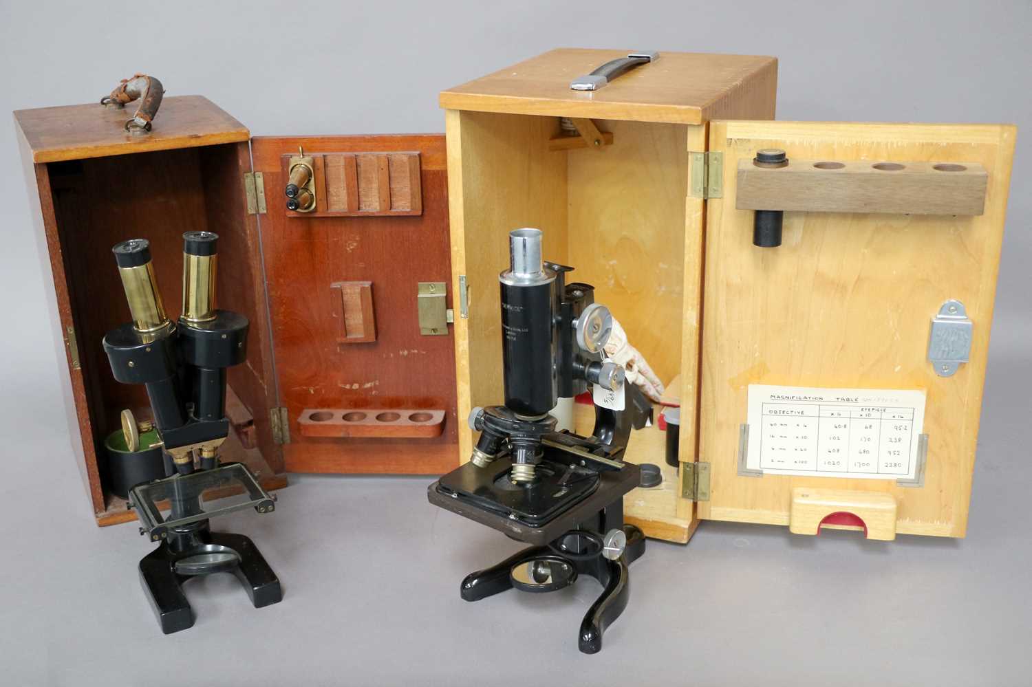 Lot 239 - W Watson Microscope