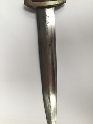 Lot 2285 - A Second World War German SA Dagger, the 22cm...