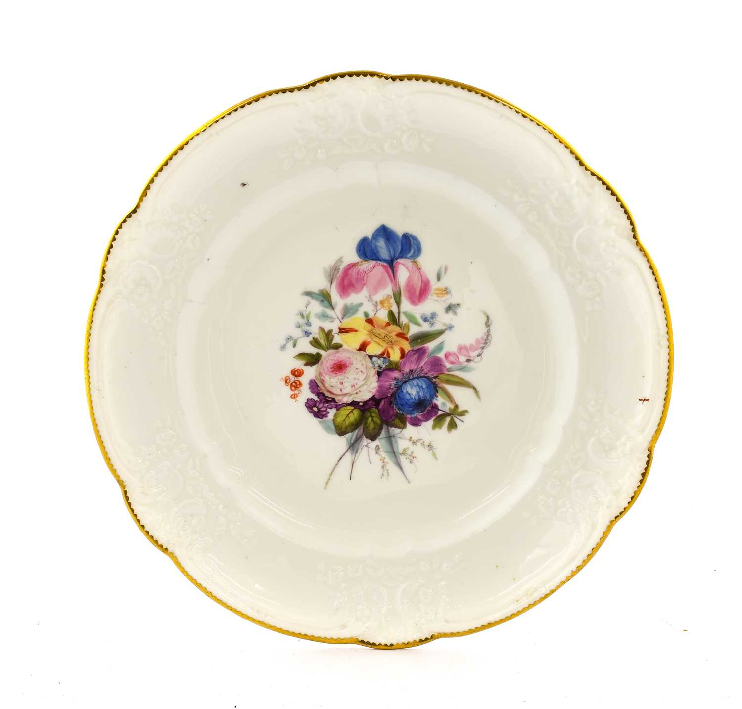 Lot 111 - A Nantgarw Porcelain Plate, circa 1820,...