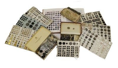 Lot 2137 - Assorted Buttons and Costume Accessories,...
