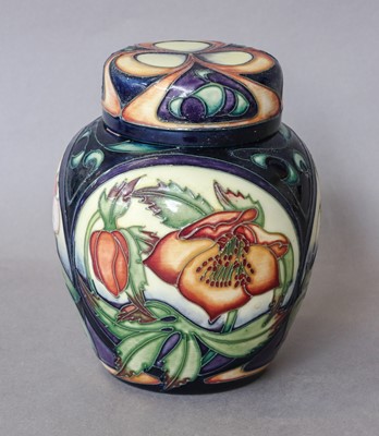 Lot 83 - A modern Moorcroft ginger jar and cover by...