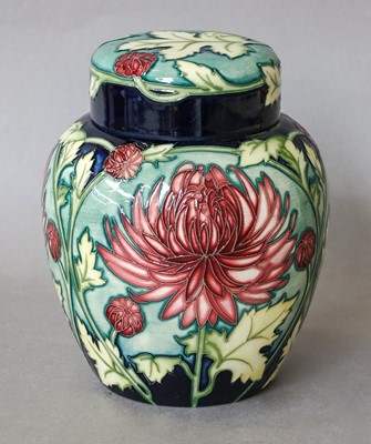 Lot 84 - A modern Moorcroft ginger jar and cover by...