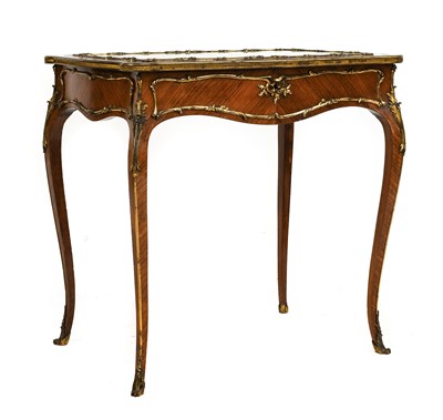 Lot 951 - A Late 19th Century French Rosewood and Gilt...