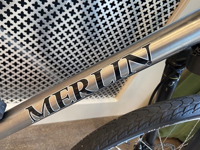 Lot 144 - A Merlin MTS Titanium-Framed Mountain Bike,...