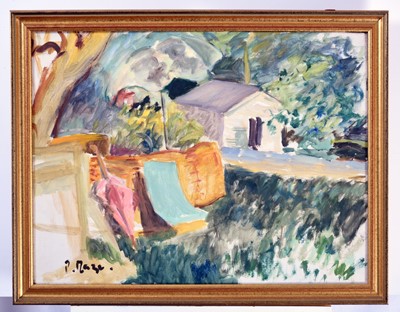 Lot 49 - Paul Maze (1887-1979) French Landscape with...