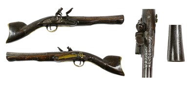 Lot 2469 - A 19th Century Turkish Knee Blunderbuss, the...