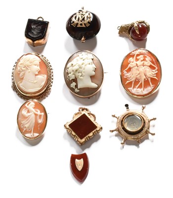 Lot 394 - A Small Collection of Jewellery Including,...