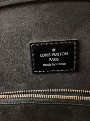 Lot 5057 - Louis Vuitton Black Epi Leather Patent Bowling...