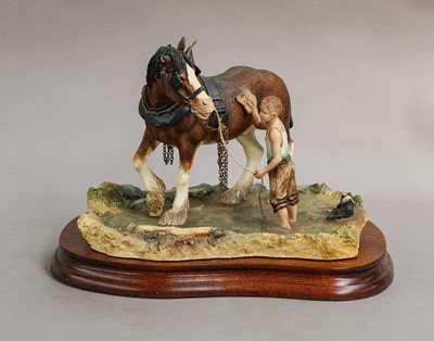 Lot 1050 - Border Fine Arts 'Cooling His Heels'