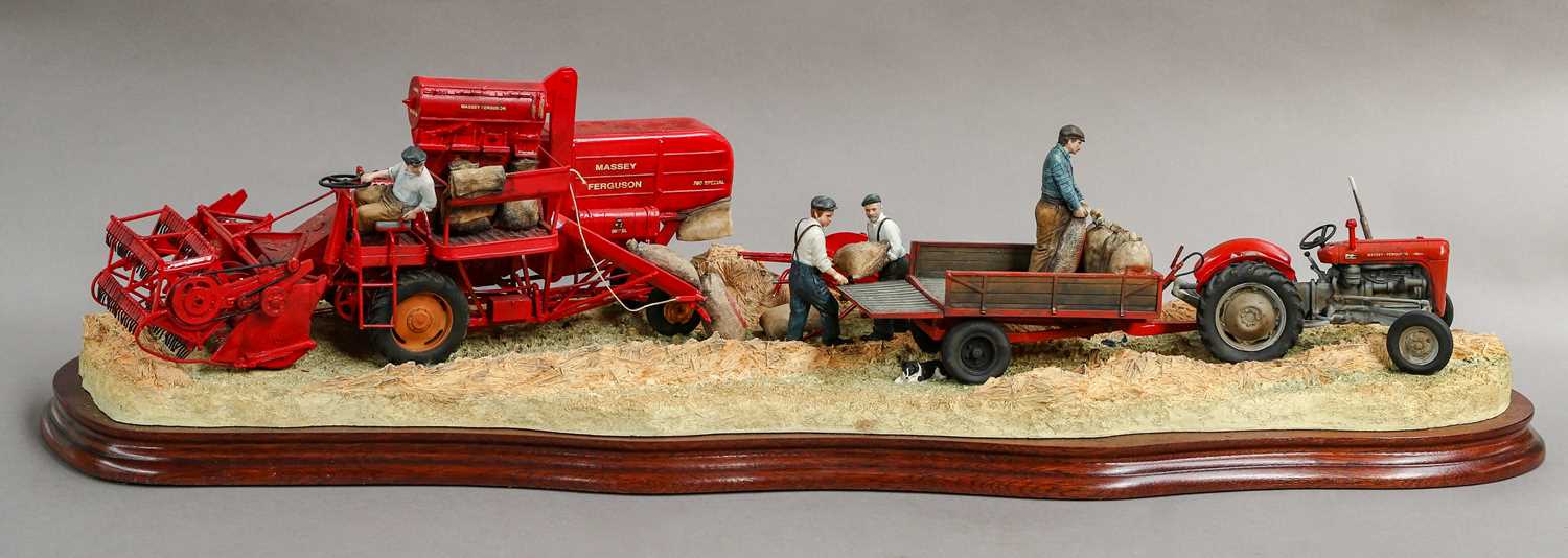 Lot 1014 - Border Fine Arts 'Bringing In The Harvest'