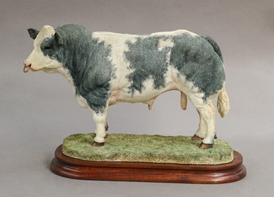 Lot 1083 - Border Fine Arts 'Belgian Blue Bull' (Style Four)