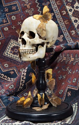 Lot 297 - Anatomy/Skulls/Entomology: A Butterfly Human...