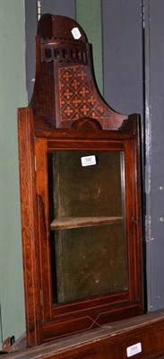 Lot 398 - Inlaid rosewood corner unit