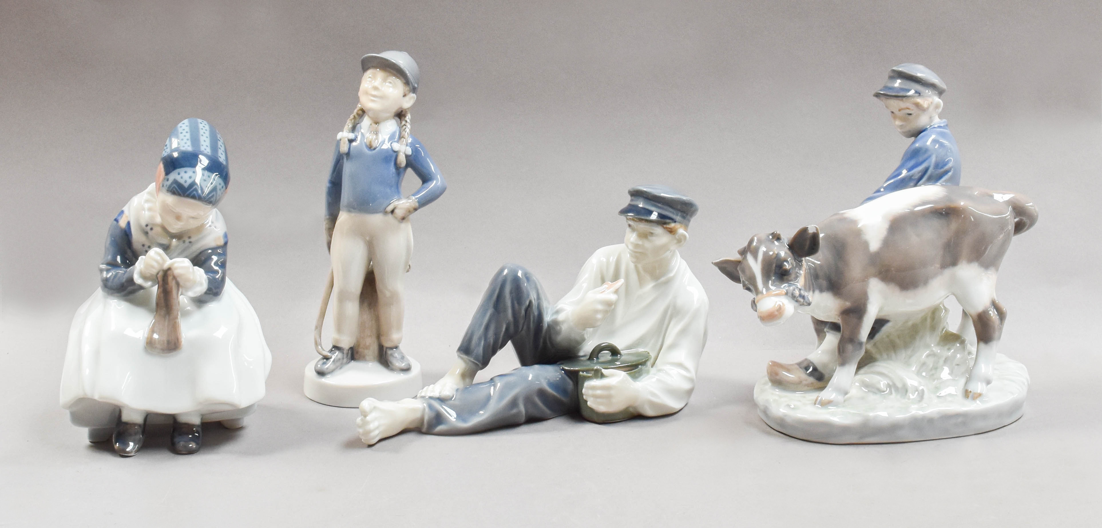 Lot 32 - Four Royal Copenhagen Figures, Models 775,