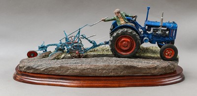 Lot 1009 - Border Fine Arts 'At The Vintage' (Fordson E27N Tractor)
