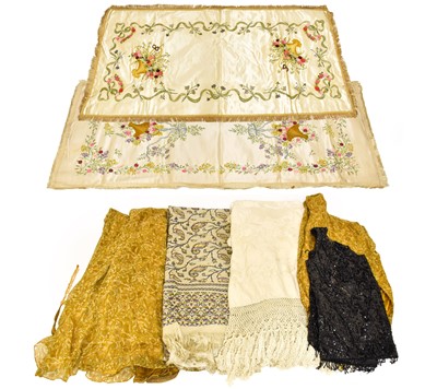 Lot 2096 - Assorted Costume and Textiles, comprising a...